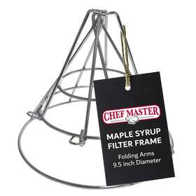 90073 Chef Master Chef-master Fryer Oil Filter Stand With Folding Arms To Attach Deep Fryers