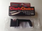 Chef S Choice Chefs 440 Manual Diamond Hone Knife Sharpener 2 Stage 087877440009