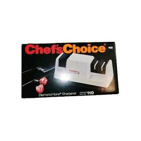 Chefs Choice 073676440111 Diamond Hone Electric Knife Sharpener Heavy Duty 110 Open Box