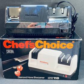 Chefs Choice 087877001163 Diamond Hone Professional Heavy Duty Electric Knife Sharpener #110