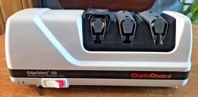 120-plus Chefs Choice Edge Select 120 Plus Diamond Hone Sharpener 3 Stage Knife Blade