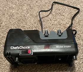 315xv Chefs Choice Professional 2 Stage Electric Knife Sharpener Tested