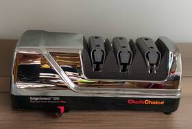 31772 Chefs Choice Edgeselect 120 Diamond Hone Sharpener Plus Chrome Finish