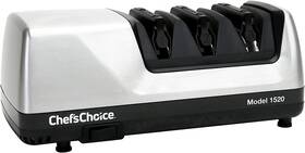 0115207 Chefschoice Hone Electric Knife Sharpener Diamond Abrasive 1520 Gray