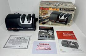 Chefschoice 087877031719 Chefs Choice Sportsman Diamond Hone Knife Sharpener Xtreme 317 Black Version