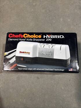 C207603 Chefschoice Electric Diamond Hone Chefs Choice Hybrid 270 Professional Knife Sharpener