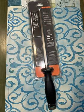 F417009 Chefschoice Chef S Choice Sharpening Steel Straight Edge Knives High Carbon 9 Inch New