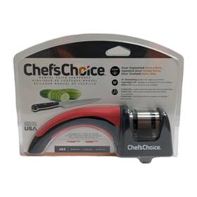 M635501 Chefschoice 463 Manual Knife Sharpener 15-degree Criss Cross Micro-serrared New