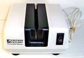 90202 Chicago Cutlery Electric Knife Cleaver Slicer Sharpener Model
