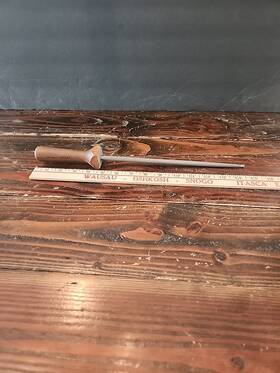 Cl38 Chicago Cutlery 10 Inch Sharpening Steel Usa Made Quality By A Renowned Brand