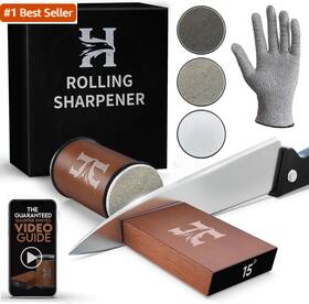 Hibwa001 China Rolling Knife Sharpener With 400 1000 And 3000 Replacement Discs - Blunt Sh