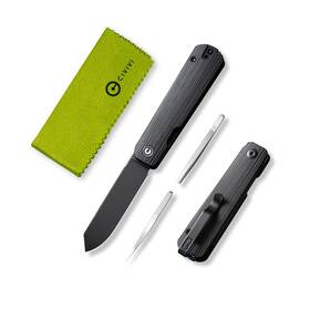 C21004b-2 Civivi Sendy 3 In 1 Multitool Pocket Knife With Tweezers And Toothp... Fast Ship