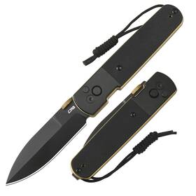 Ar-rpm9 Cjrb Cutlery J1951 Locust Folding Knife 3.15ftft Steel Blade Pocket With Black