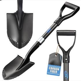 Ckg 198715263190 Small Shovel Carbon 28 Inches Lightweight Camping Portable Ideal F