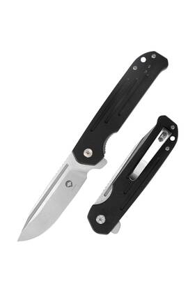 Fk1113g10b Cnyj Gear Pocket Folding Knife Micarta Handle Edc Liner Lock With Clip Stonewashe