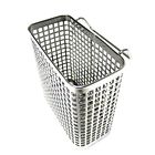 Comin18ju010942 Stopia Small Square Stainless Steel Perforated Cutlery Basket 4662235684569