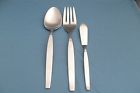 Community Tablespoon Serving Spoon Meat Fork Butter Oneida Frostfire Stainless