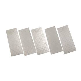 Coufce2310110509 Coufce Versatile 5-piece Diamond Sharpening Stone Set Honeycomb Surface Sto