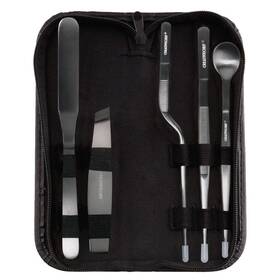 Creativechef 760701628513 5 Pcs Plating Tools Culinary Set Contains Kitchen Tweezers Spatu