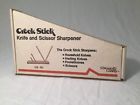Cs-g1 Chicago Cutlery Vintage Crock Stick Knife And Scissor Sharpener Euc
