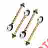 Cu40 L Objet Lobjet Fortuny Dessert Spoons 5 12cm