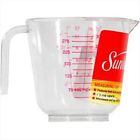 63046 Cup 1 Measuring .50 Plastic Sunbeam