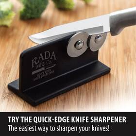 Cutlery 313105967933 Quick Edge Knife Sharpener Stainless Steel Wheels Made In The Usa