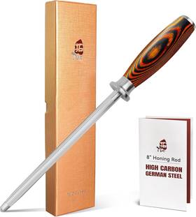 Cutlery 445034923957 Honing Rod Sharpening Steel With Larger Diameter For Kitchen Knife Daily