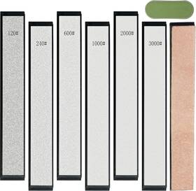 200309ns6pjg Cwovrs Diamond Sharpening Stones Kit 6 Pcs Whetstones With Anti-slip Ba