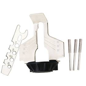 Cyclamen9 697159197806 Chainsaw Sharpening Attachment Rotary Tool Accessory Kit Chain Saw