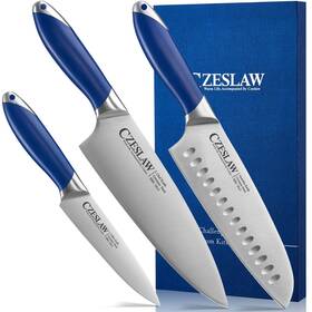 Tzz-3jt Czeslaw Knife Set 3 Piece Kitchen - Razor Sharp Professional Japanese Chef