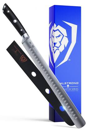 Dalstrong 643307965247 Slicing Knife - 12 Inch Gladiator Series Elite Granton Edge F