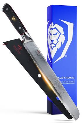 Aus-10v Dalstrong Ss Bread 10.25 Knife - Shogun Series Damascus Japanese Super Ste