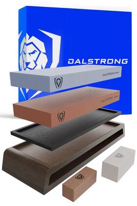 X001ybkwzn Dalstrong Whetstone Kit #1000 / #6000 Grit With Nagura Stone And Rust Eraser