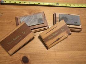 Dans Whetstone Company Inc. 700667464497 Lot Of 2 Genuine Arkansas Soft Medium Knife Sharpening Bench Stone