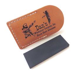 Dans Whetstone Company Inc. 700667464541 Genuine Arkansas Black Surgical Ultra Fine Pocket Knife Sharpening Stone Wh