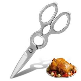 Dk5005 Dark Edge Upgraded Version Of Kitchen Scissors Full-steel Forged Stainless Steel Kitche