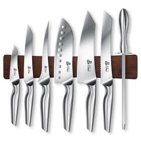 D2101kxeu18 Ddf Iohef Knife Set With Strip 8 Piece Professional Kitchen