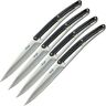 Dee4as002 Deejo Steak Knives Mirror Drop Point Blade Set 3661190009418