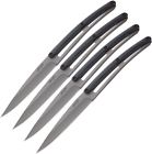 Dee4fs002 Deejo Steak Knives Titanium Drop Point Blade Set 3661190009425