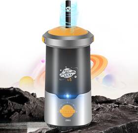 Va7max-bk Deli Electric Pencil Sharpener Fully Automatic Spaceship Styling Black