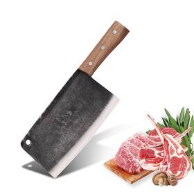 Xp-05 Dengjia Meat Cleaver - 7.7 Inch Knife High Carbon Steel Butcher Kni