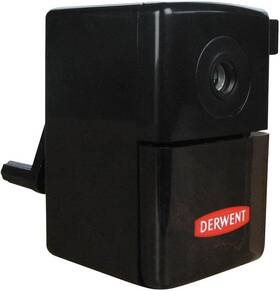 2302000 Derwent Super Point Mini Manual Pencil Sharpener 1 Count Pack Of Black