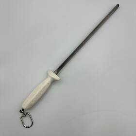 Dds-12s-pcp Dexter-russell Inc. 6067458 Russel Knife Sharpener Diamond 12 White Handle Swivel Ring