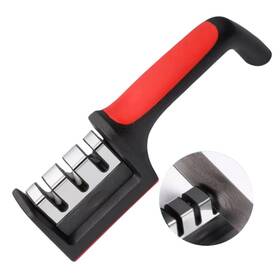 Mds01 Dhjrefhhd 1pcs Kitchen Knife Sharpener 3-stage Sharpening Tool Handheld Manual Sh