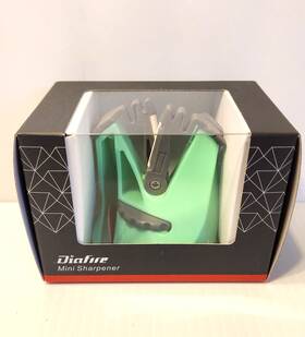 Ean-13 Diafire Mini Sharpener For Knives - Frn Ceramic Suction Cup Stability