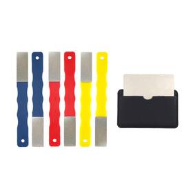 Dmd 924565401611 Diamond Color Coded Mini Sharpening File Set 6 Grits #220/#400/#600 Knife
