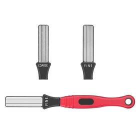 Dmd 924565420100 Fishing Hook Hone Diamond Sharpener Multi Groove Dual Grit Medium And F Inch
