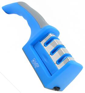 20262 Dmt Eversharp 3 Stage Knife Sharpener Non-slip Base Slots Coarse Through X-fine