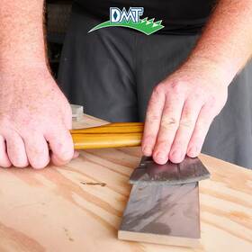Dmt 313041784786 8 Inch Dia-sharp Bench Stone With Fine Diamond Precision Flat Sharpener